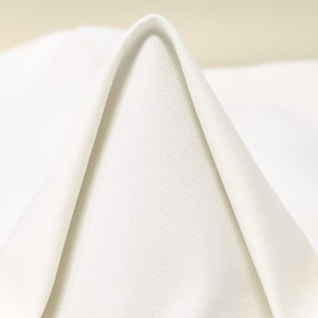 Cotton, Elastic, Brushed, Snow White