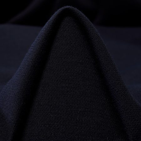 Jersey, Wool Blend, Elastic, Raven Black
