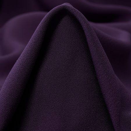 Crêpe, Satin, Acetate, Purple Velvet