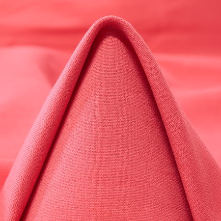 Jersey, Punto Milano, Viscose, Deep Sea Coral