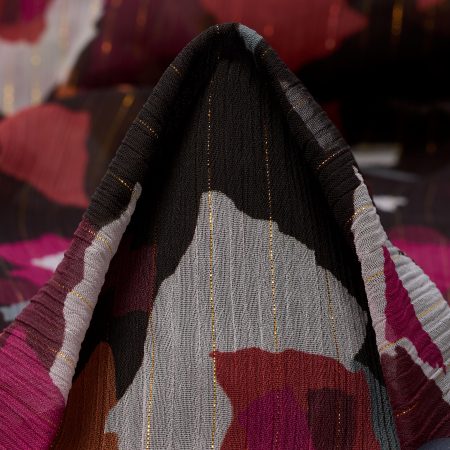 Crash, Chiffon, Lurex, Purple Velvet