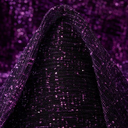 Jersey, Lurex, Dahlia