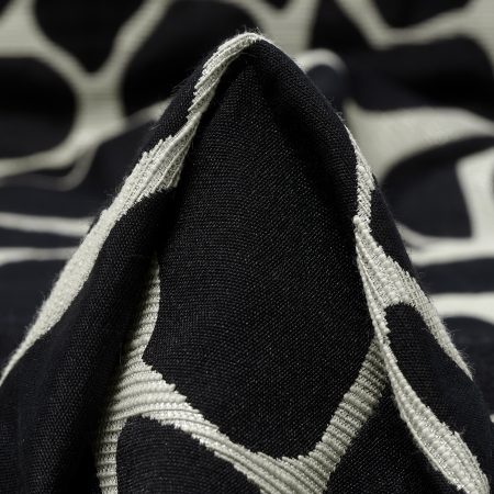 Jacquard, Metallic, Vanilla Ice&Raven Black