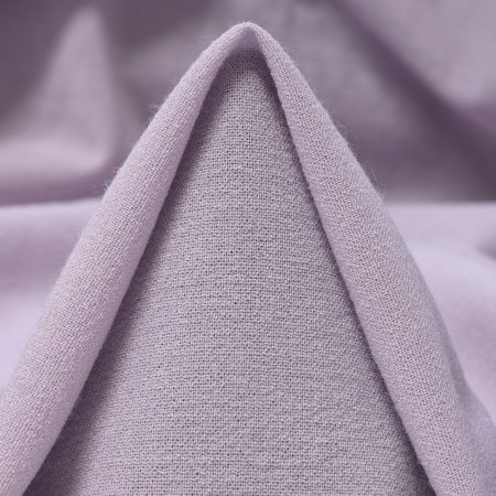 Crêpe, Virgin Wool, Elastic, Lilac Marble