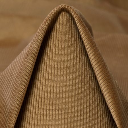 Corduroy, Cotton, Elastic, Tobacco Brown