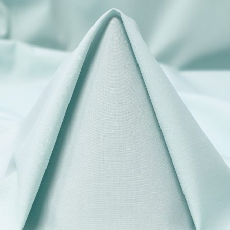 Poplin, Cotton, Chalk Blue