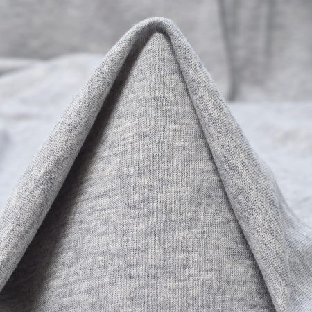 Single Jersey, Cotton, Melange, Lunar Rock