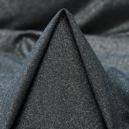 Jersey, Viscose, Lurex, Silver