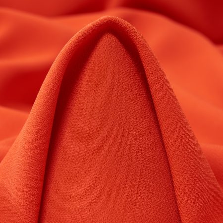 Cady, Crêpe, Triacetate, Cherry Tomato