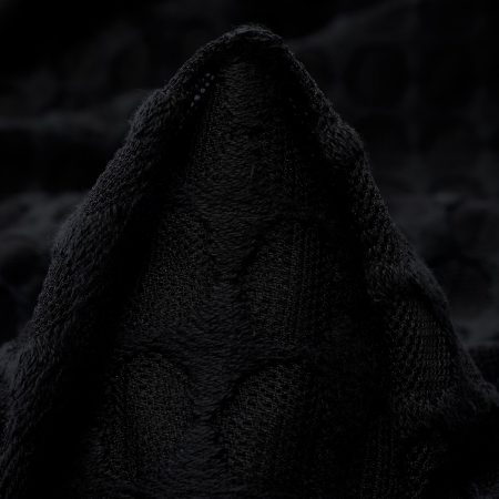 Lace, Cotton, Dots, Black Beauty