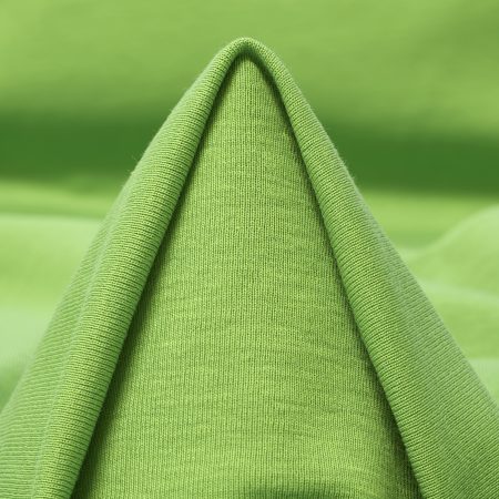 Jersey, Cotton, Elastic, Grass Green