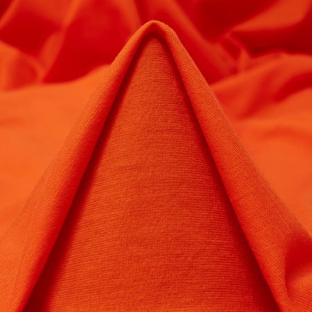 Single Jersey, Cotton, Red Orange