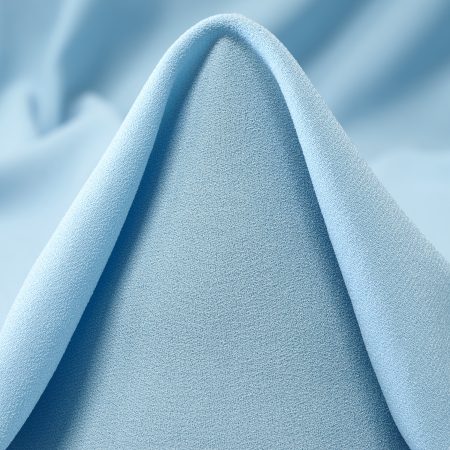 Crêpe, Satin, Triacetate, Aquamarine