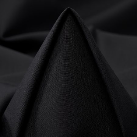Poplin, Cotton, Raven Black
