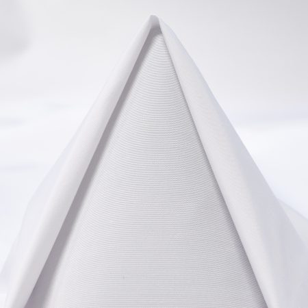 Poplin, Cotton Blend, Brilliant White