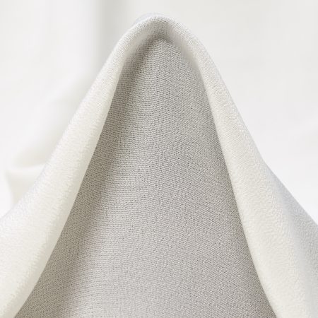 Crêpe De Chine, Silk, Lucent White