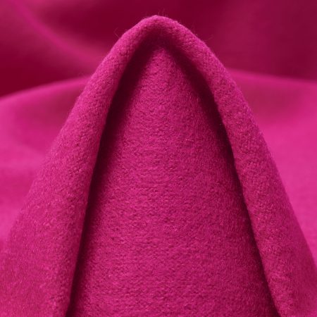 Bouclé, Boiled Wool, Magenta