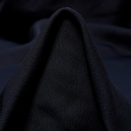 Crêpe, Wrinkly, Jet Black