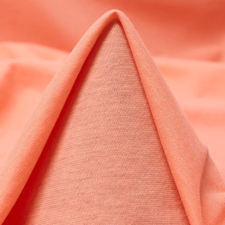 Single Jersey, Cotton, Tropical Peach