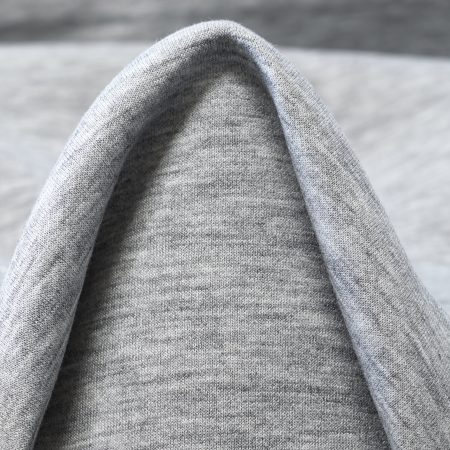 Techno Jersey, Double, Elastic, Mirage Gray