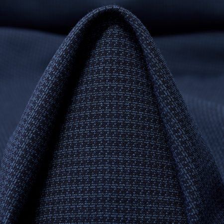 Jersey, Viscose, Micro Design, Blue Indigo