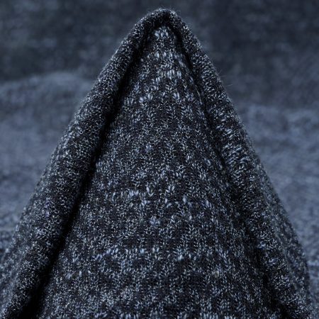 Jersey, Cotton, Linen, Blue Indigo