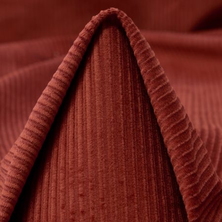 Corduroy, Cotton, Elastic, Marsala