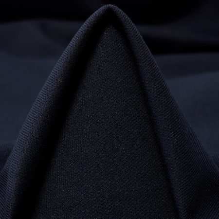 Double Jersey, Cotton, Jet Black&Asphalt
