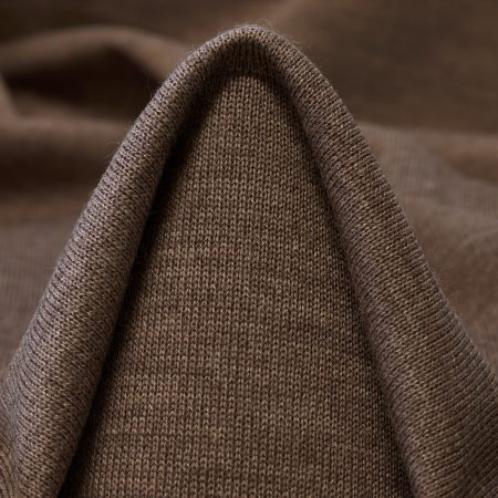 Double, Jersey, Wool Blend, Taupe Gray