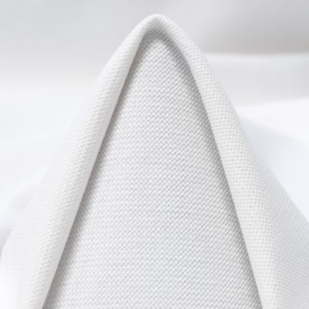 Jersey, Piqué, Cotton, Brilliant White