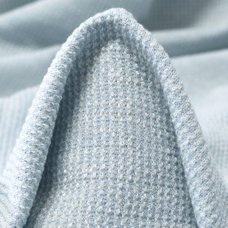 Jersey, Viscose, Micro Design, Blue Glass&Brilliant White