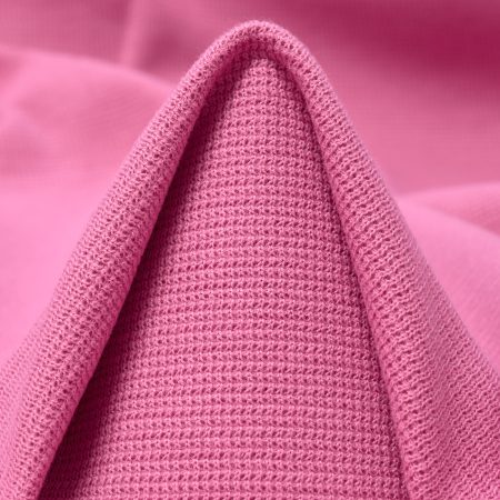 Jersey, Cotton, Micro Design, Fuchsia Pink