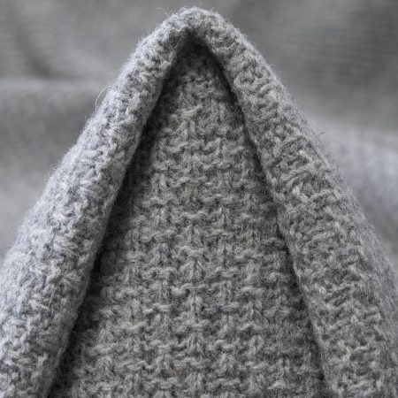 Knit, Wool, Micro Structure, Ghost Gray