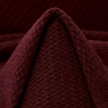 Knit, Virgin Wool, Micro Structure, Merlot