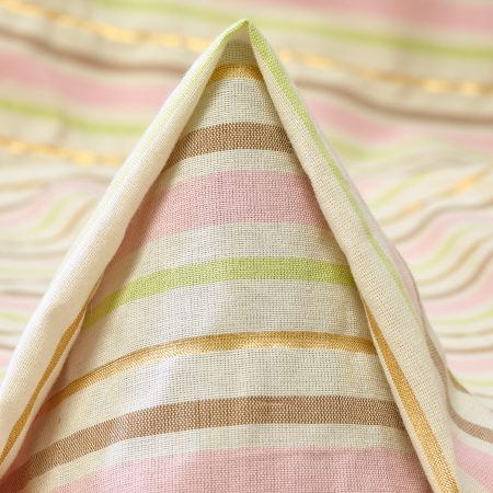 Poplin, Cotton, Lurex, Blushing Bride