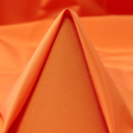Poplin, Cotton, Shimmering, Dusty Orange