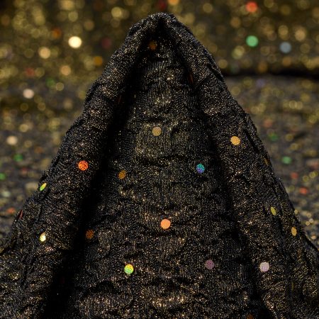 Jersey, Metallic, Anthracite&Pale Gold