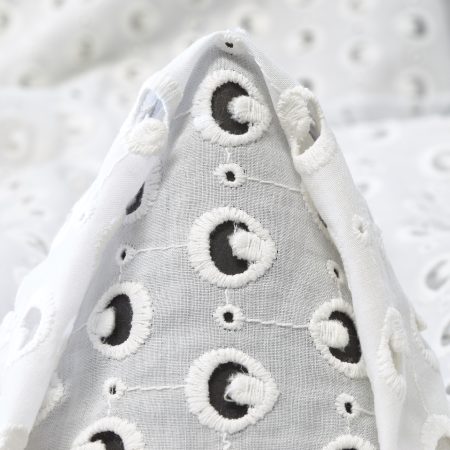 Lace, Cotton, Brilliant White