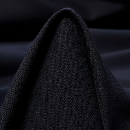 Viscose Blend, Micro Structure, Elastic, Jet Black