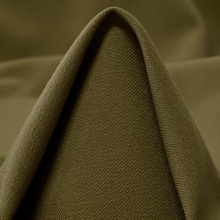 Twill, Viscose Blend, Elastic, Martini Olive