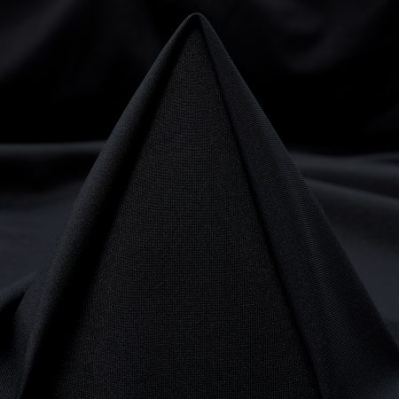 Techno Jersey, High Elasticity, Raven Black