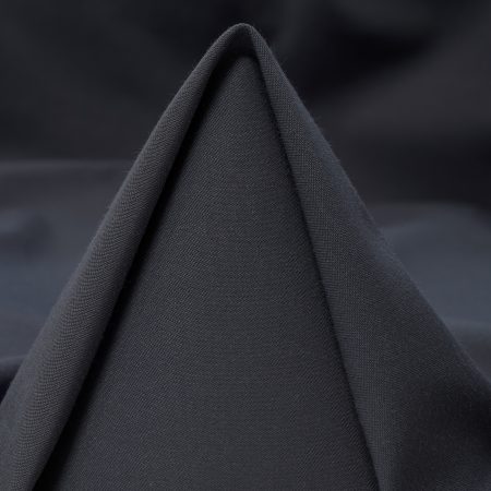 Twill, Viscose, Elastic, Steel Gray