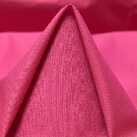 Twill, Cotton, Elastic, Raspberry Sorbet