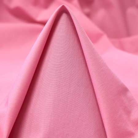 Poplin, Cotton, Elastic, Pink Lady