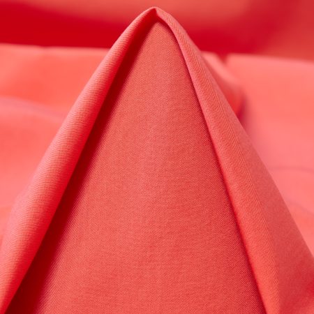 Twill, Cotton, Elastic, Persimmon