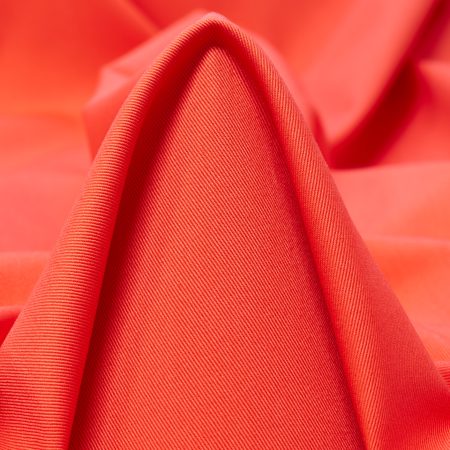 Twill, Cotton, Elastic, Cherry Tomato