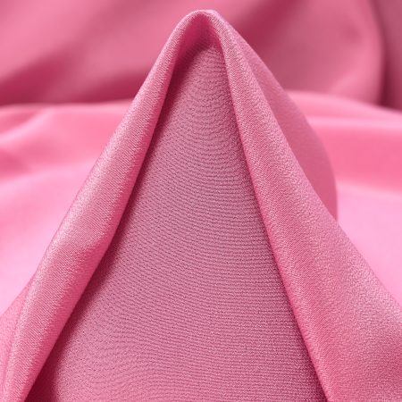 Crêpe De Chine, Silk, Begonia Pink