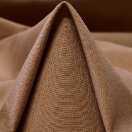 Twill, Cotton, Elastic, Nougat
