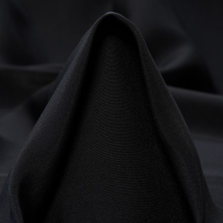 Batiste, Lyocell, Silk, Jet Black