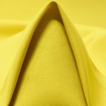 Twill, Linen, Cotton, Yellow Cream